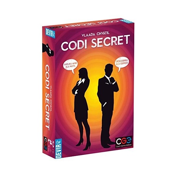 Devir Code Secret Jeu de société Langue Catalan BGCOSECAT 