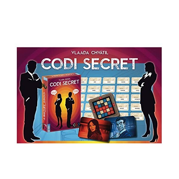 Devir Code Secret Jeu de société Langue Catalan BGCOSECAT 