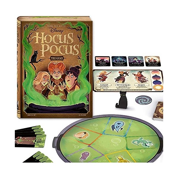 Ravensburger Disney Hocus Pocus Strategy Board Game for Kids & Adults Age 8 Years and Up - 2 to 6 Players