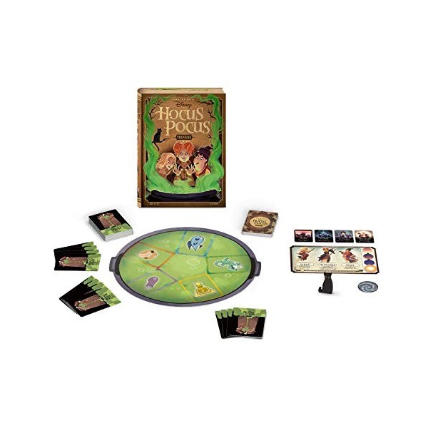 Ravensburger Disney Hocus Pocus Strategy Board Game for Kids & Adults Age 8 Years and Up - 2 to 6 Players