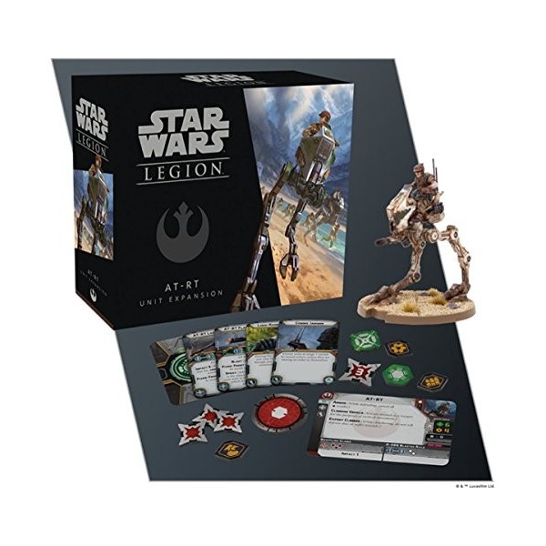 Atomic Mass Games | Star Wars : Legion - at-RT | Extension | Tabletop | 2 Joueurs | À partir de 14 Ans | 120-180 Minutes | Al