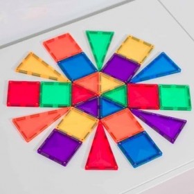 Connetix Mini Pack Arc-en-Ciel 24 pièces