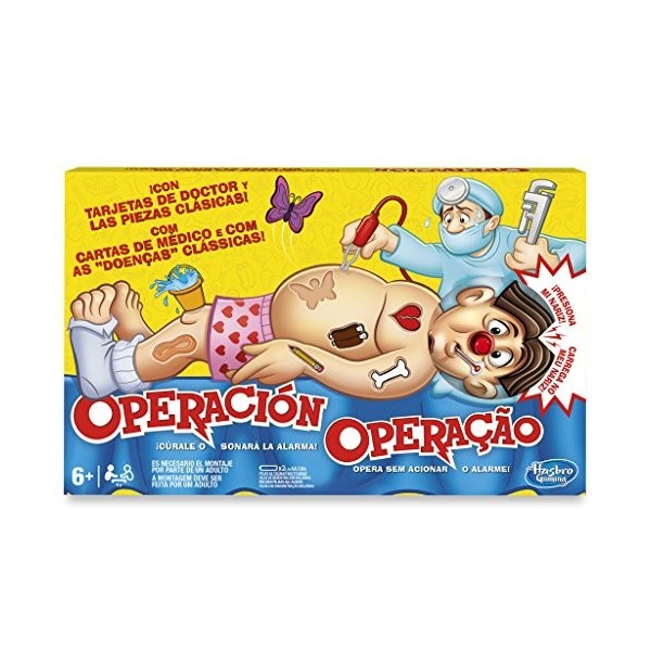 Hasbro Games  - Opération - b2176b09 - version espagnole