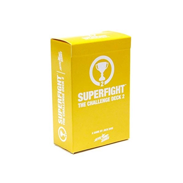 Superfight Challenge Deck 2: 100 New Condition Cards for The Game of Absurd Arguments | Expansion for Kids Teens Adults,