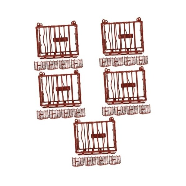Toyvian Lot De 5 Connecteurs De Clôture Pour Parc Bébé - Base Fixation Adhésive Antidérapante Universelle Avec Ventouses