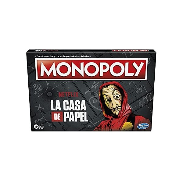 Monopoly La Maison de Papier F2725105 Multicolore