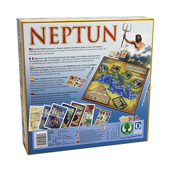 Asmodee - QGNEP01 - Jeu de voyage et de poche - Neptun