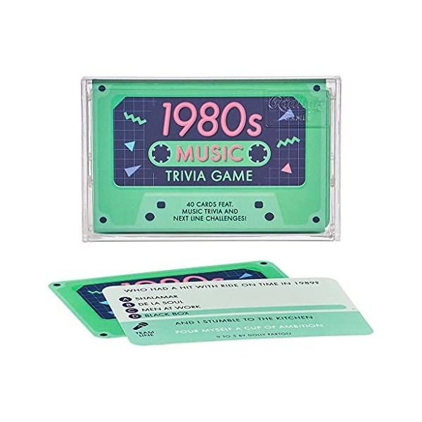 1980s Music Trivia Game