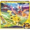 Pokemon Académie Lutte du Jeu de Cartes à Collectionner Cinderace-V, Pikachu-V et Eevee-V , édition en Italien