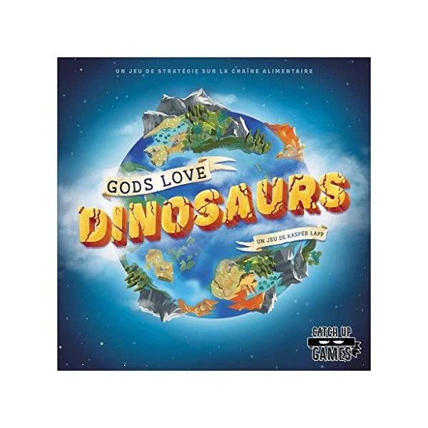 Catch-Up Game Gods Love Dinosaurs - Version française
