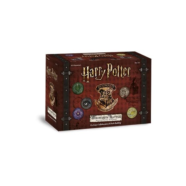 Asmodee - Harry Potter Poudlard Battle: Enchants et Potions, Expansion Jeu de Table, Edition en Italien