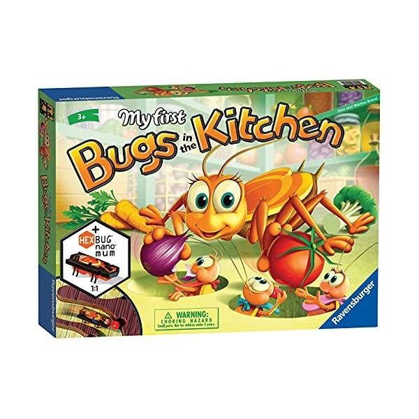 Ravensburger My First Bugs in The Kitchen Jeux de société pour Enfants à partir de 3 Ans – Cadeaux pour Enfants [Amazon Exclu