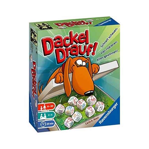 Ravensburger Kartenspiel 26774 – Teckel Drauf!