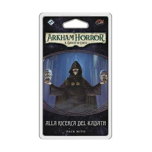 Asmodee - Arkham Horror LCG - 9639 - Jeu de société Expansion à la Recherche du Kadath édition entièrement en Italien