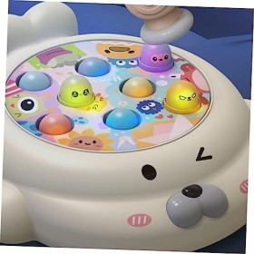 NAMOARLY 1 Jeu Jouet à Frapper Une Taupe Jouets pour Bébés Garçons Jeux De Société pour Les 3 Ans Jouet Musical pour Enfants 