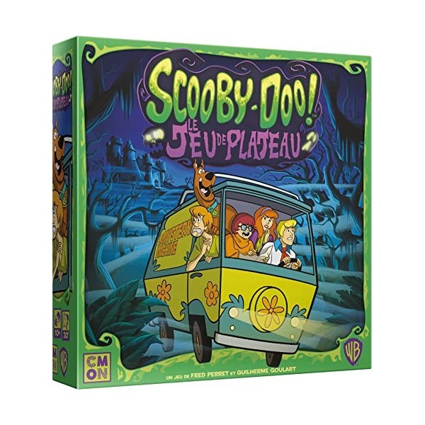 Asmodee Cmon | Scooby-Doo : Le Jeu de Plateau | Jeu de société | Jeu de Plateau | A partir de 10 Ans | 1 à 5 Joueurs | 30 Min