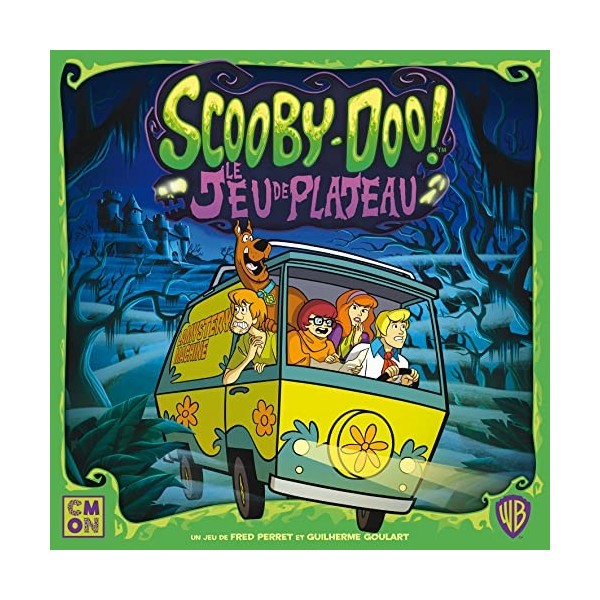 Asmodee Cmon | Scooby-Doo : Le Jeu de Plateau | Jeu de société | Jeu de Plateau | A partir de 10 Ans | 1 à 5 Joueurs | 30 Min