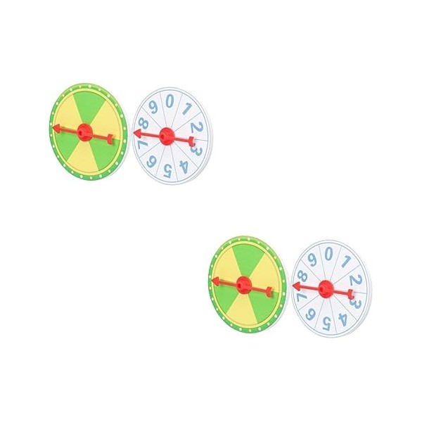 Gadpiparty 6 Pcs Plateau Tournant De Loterie Adulte Aduly Adulttoy Salons Commerciaux Roue De Prix Roue De Jeu Roue De Tombol