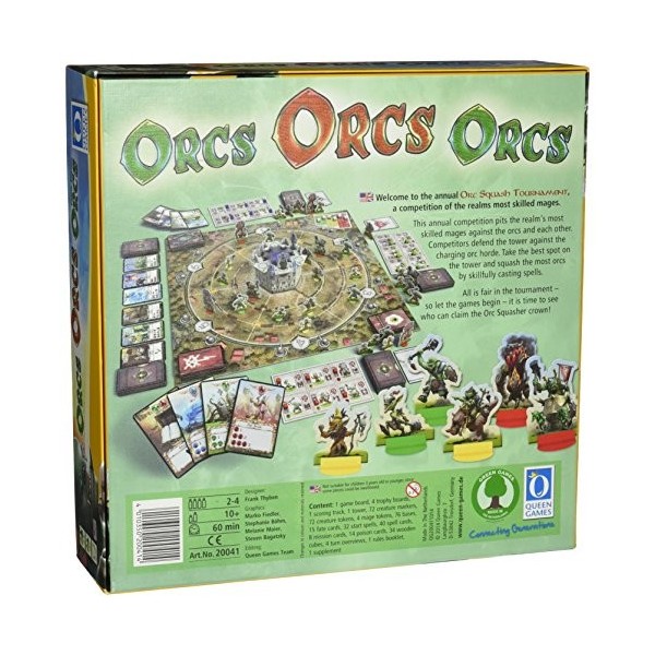Orques, des orcs, des orcs - Plateau - Queen Games