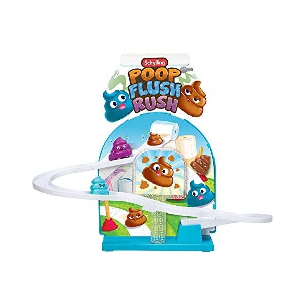 Schylling Jeu daction Poop Flush Rush