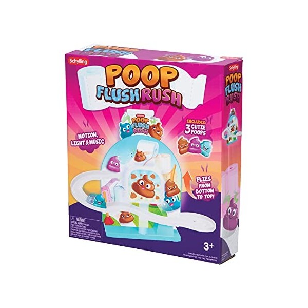 Schylling Jeu daction Poop Flush Rush