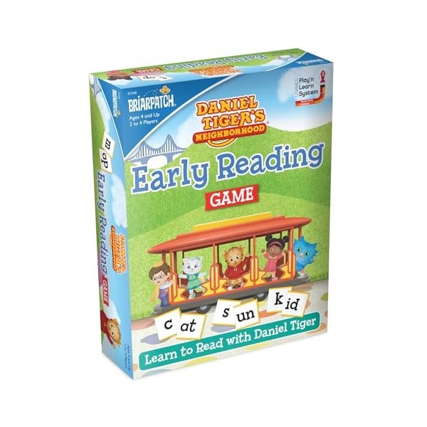 Briarpatch Daniel Tigers Early Reading Game-