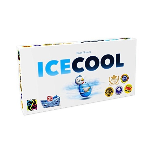 Brain Games- Icecool Jeu de société Enfants, 4751010195465, Bleu, L