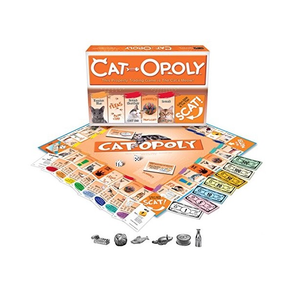 Cat-Opoly - Jeu de Société Import Grande Bretagne 