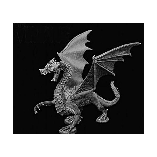 1 x VIRIDIUS Grand DERAGON - Reaper Bones Figurine pour Jeux de Roles Plateau - 77555