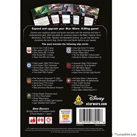 Star Wars X-Wing 2nd Edition Jeu de figurines Hot Shots and Aces II Renforts - Jeu de stratégie pour adultes et adolescents -