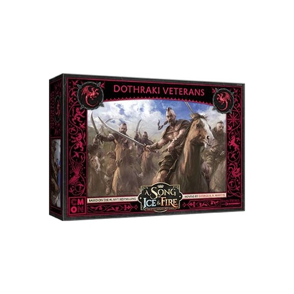 CMON - Le Trône de Fer - Le Jeu de Figurines - 62 - Vétérans Dothraki Targaryen 