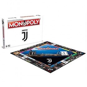 Winning Moves - Monopoly équipes de football - Juventus édition de collection - Blanc 35262 - version italienne