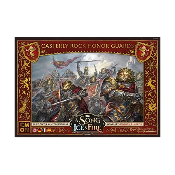 CMON- A Song of Ice and Fire – Garde dhonneur de Casterlystein Jeu, CMND0217, Multicolore, coloré, 3. Lennister Erweiterung