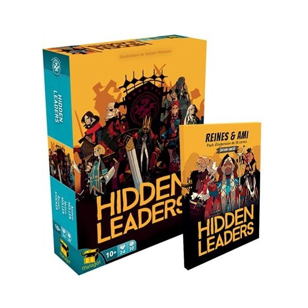 Parkage PKGamePack Hidden Leaders Jeu de Base + Extension - Version Française