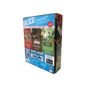 Asmodee Italia - Unlock Timeless Adventures 8985 - Escape Room de Table édition entièrement en Italien, en Couleurs