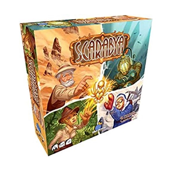 Blue Orange - Jeu de tuiles - Scarabya Version multilingue 