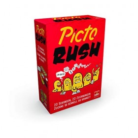Goliath Toys - Picto Rush-Le Jeu de fête Rapide et Amusant-À partir de 10 Ans, 70979, Edition Allemande