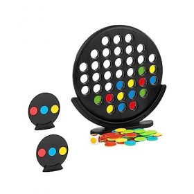 KOMBIUDA 1 Jeu Drapeau Coloré Jouets Stratégiques Jeu De Dames 3D Jouets Cérébraux Jouets pour Tout-Petits Jouets Casse-tête 