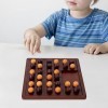 Wood Tic TAC Toe Jeu Éducation Préscolaire Puzzle Pensée Logique Entraînement Échecs Classiques Jouets Jeu de Société pour Ad