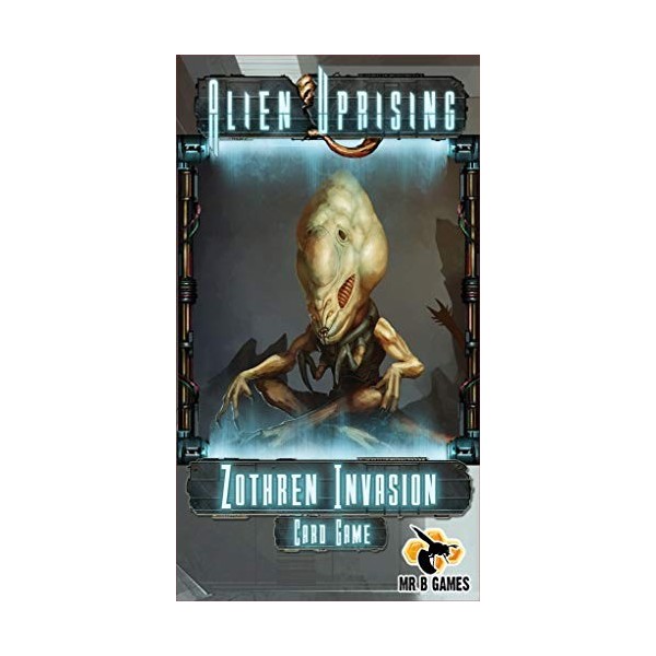 Mr. B Games MBG01021 Zothren Invasion an Alien Uprising Stand Alone Jeu de Cartes