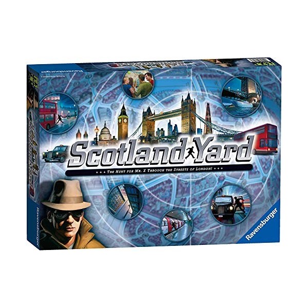 Ravensburger Scotland Yard Strategy Board Games for Families - Kids & Adults Age 8 Years Up - 2 to 6 Players