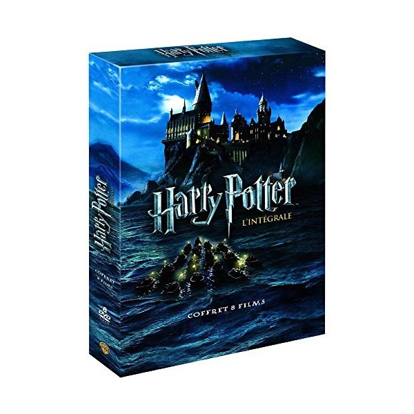 Harry Potter - Coffret Intégrale 8 Films [DVD] & WINNING MOVES - QUI EST-CE ? HARRY POTTER 2021 - Jeu de société - Jeu de Pla