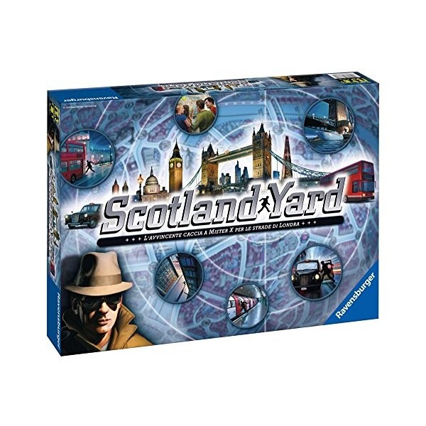 Ravensburger - 26648  - Scotland Yard - Jeu en boîte - Langue Italienne - version italienne