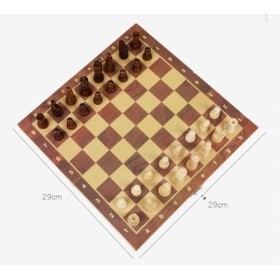 AMYSTY Jeu déchecs Échiquier Jeu dEchec Plateau de Jeu Jeu déchecs magnétique en Bois avec Plateau de Jeu déchecs Pliant 