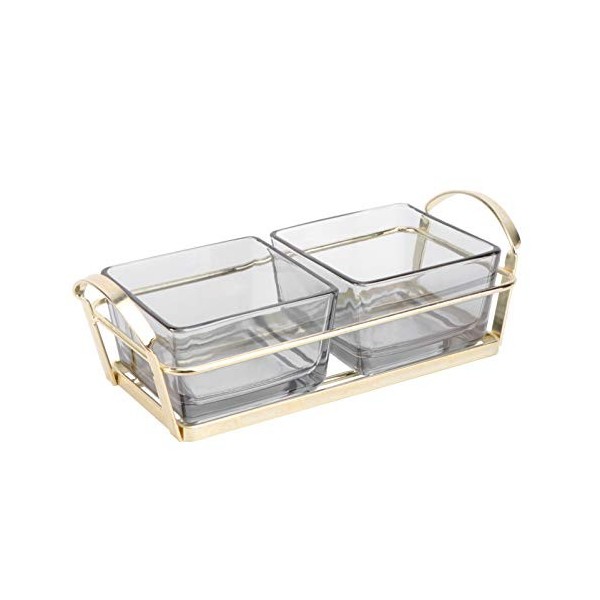 Plateau De Service En Bois Rectangulaire 32x21 Cm - Présentation Fruits, Desserts, Snacks, Décoration - 5