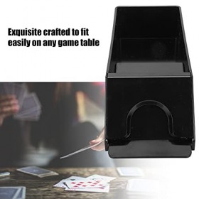 Jeu de Cartes Manuel Shuffler Plastique 6-Deck Blackjack Shoe Poker Shuffling Machine Cartes à Jouer Poker Jouer au Jeu de So