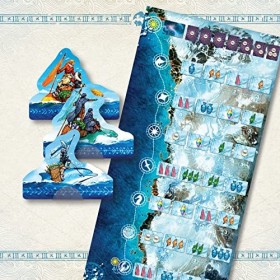 SD Games - Jeu de Planche Whale Riders - Jeu de stratégie et de Gestion - Commerce, Carreaux - 30x30x5cm