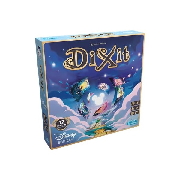 Dixit Disney - Jeu de Société - 8 Ans et Plus - De 3 à 6 Joueurs - Version Française