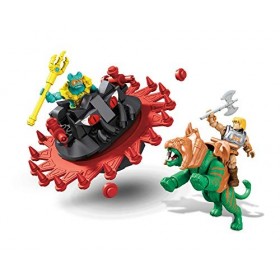 Masters of the Universe Mega Construx Maîtres de lUnivers, Tigre de Combat contre Roton à construire, 171 pièces, jeu de bri