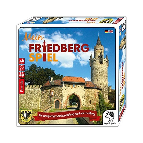 Pegasus Spiele 50500 G – Mon Friedberg Jeu – La Collection de Jeux Rond Unique pour Friedberg